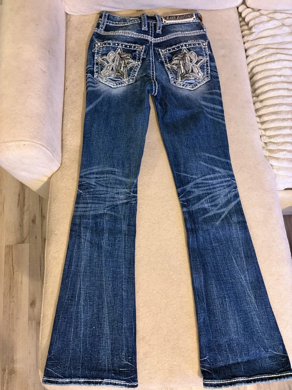 Rock Revival Saoirse Curvy High Rise Bootcut Jeans – Size 25